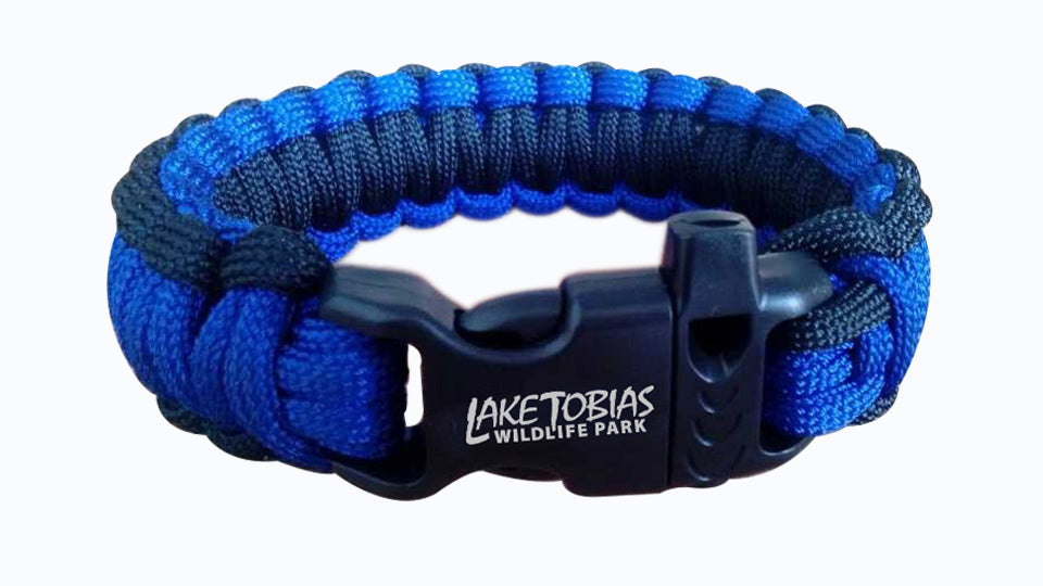Bracelet en paracorde avec sifflet 