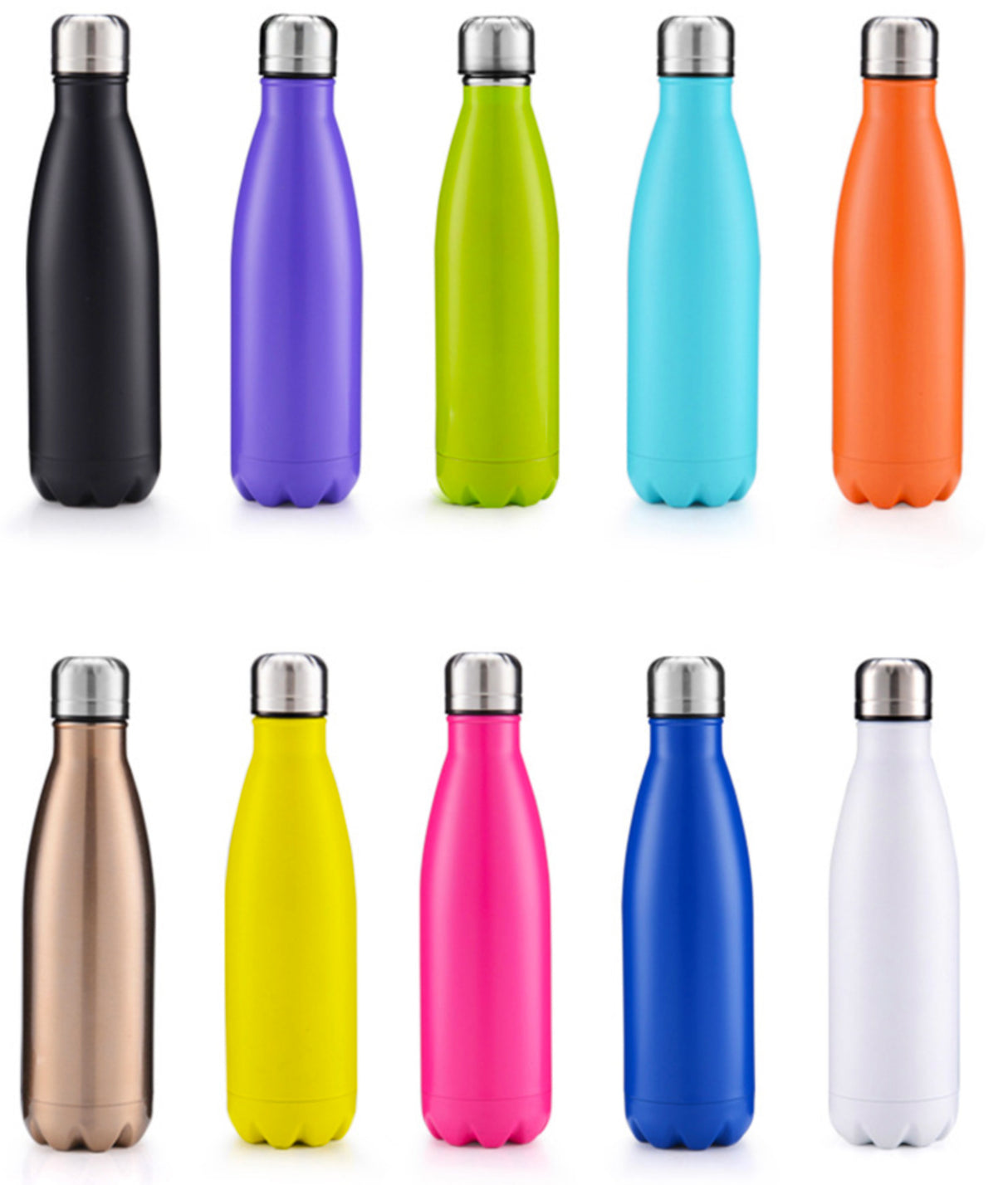Bouteille en acier inoxydable de 500 ml - Par bateau 