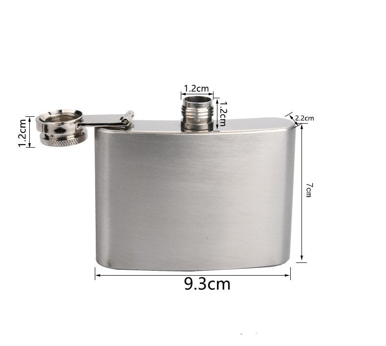 4 Oz Stainless Steel Flask
