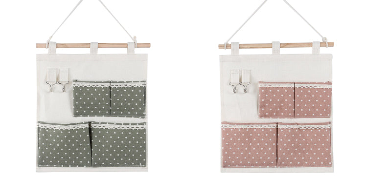 Sac de rangement suspendu pour porte de placard 