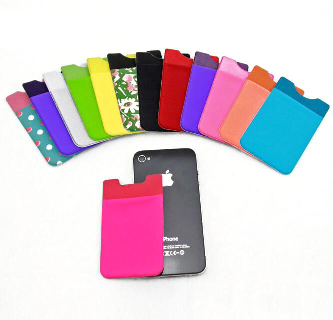Pochette en tissu pour téléphone portable, pour cartes ou argent liquide 