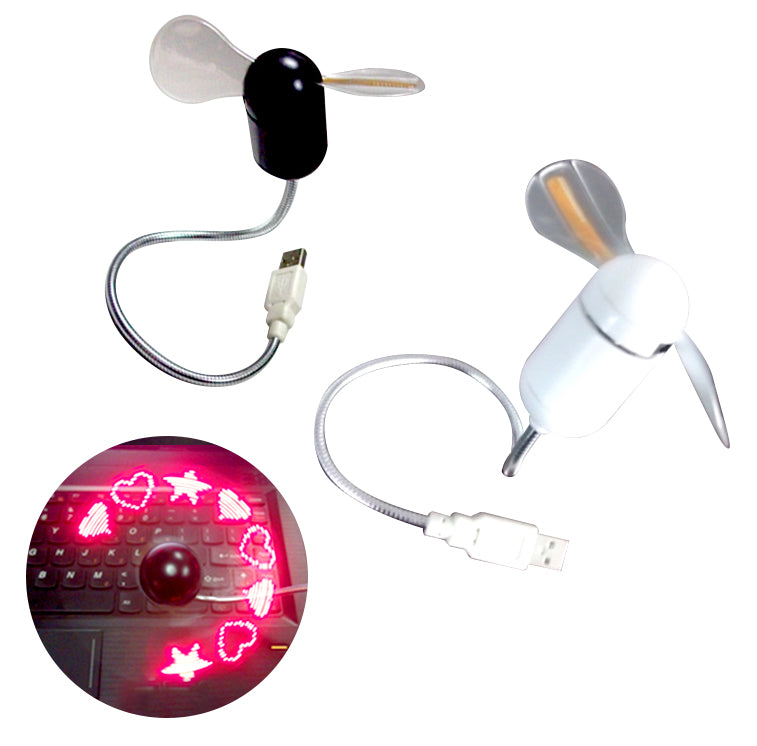 Ventilateur USB à LED 