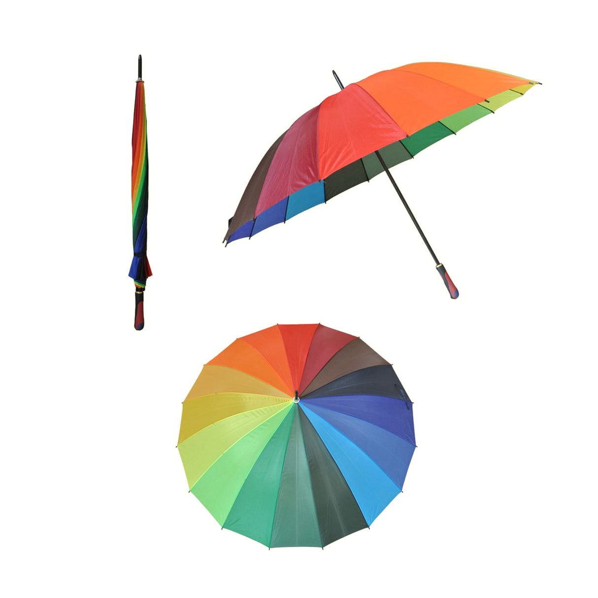 Rainbow 16 Panels Umbrella