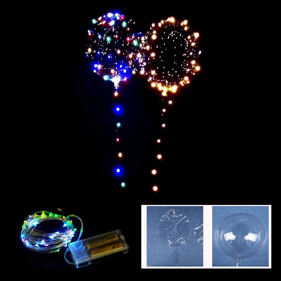 Lumières de ballons à LED colorées 