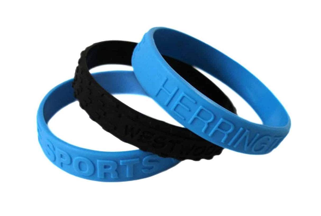Bracelet adulte 100 % silicone - Relief 