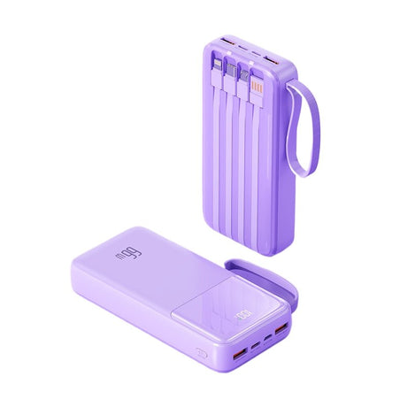 10000mah Power Bank With Cables - Yorkn Inc✅