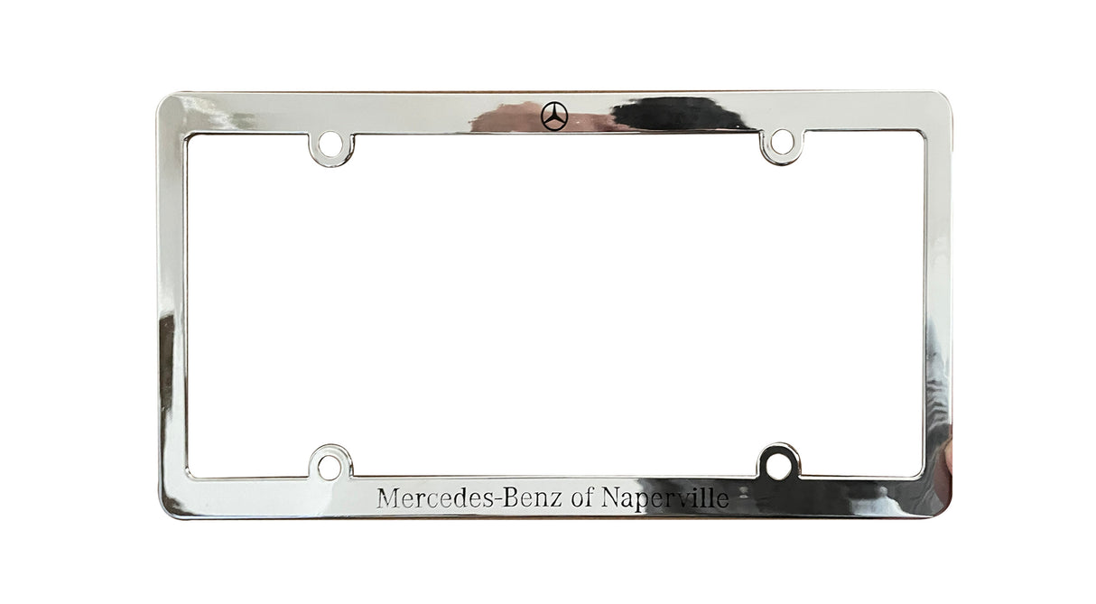 Cadre de plaque d'immatriculation en plastique 