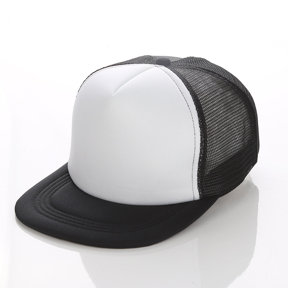 Flat-brim Hip-hop Baseball Cap For Kids