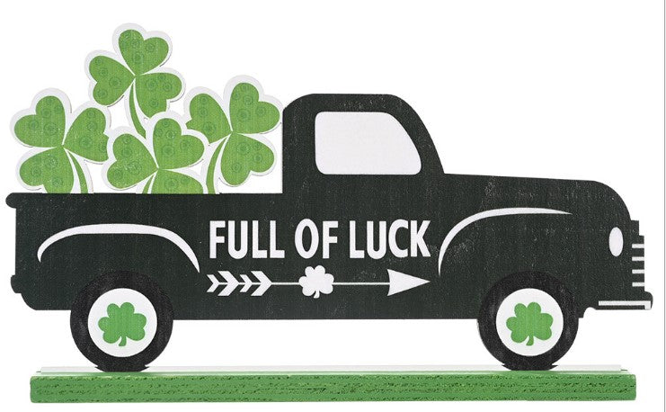 Décorations en bois pour la Saint-Patrick 