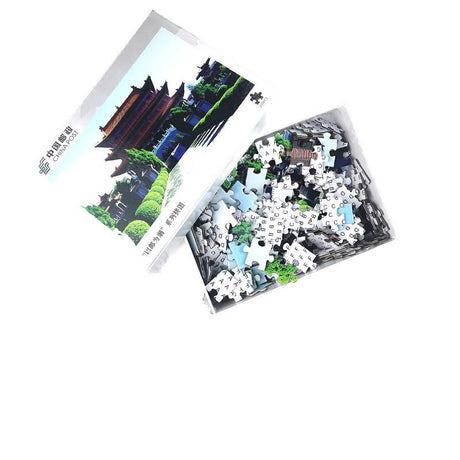 12 Pcs Paper Puzzle With Box - Yorkn Inc✅