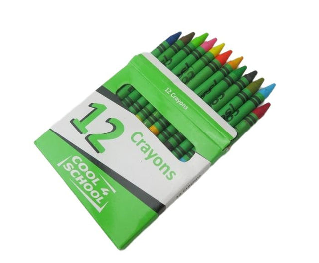 12 Piece Per Pack Crayons - Yorkn Inc✅