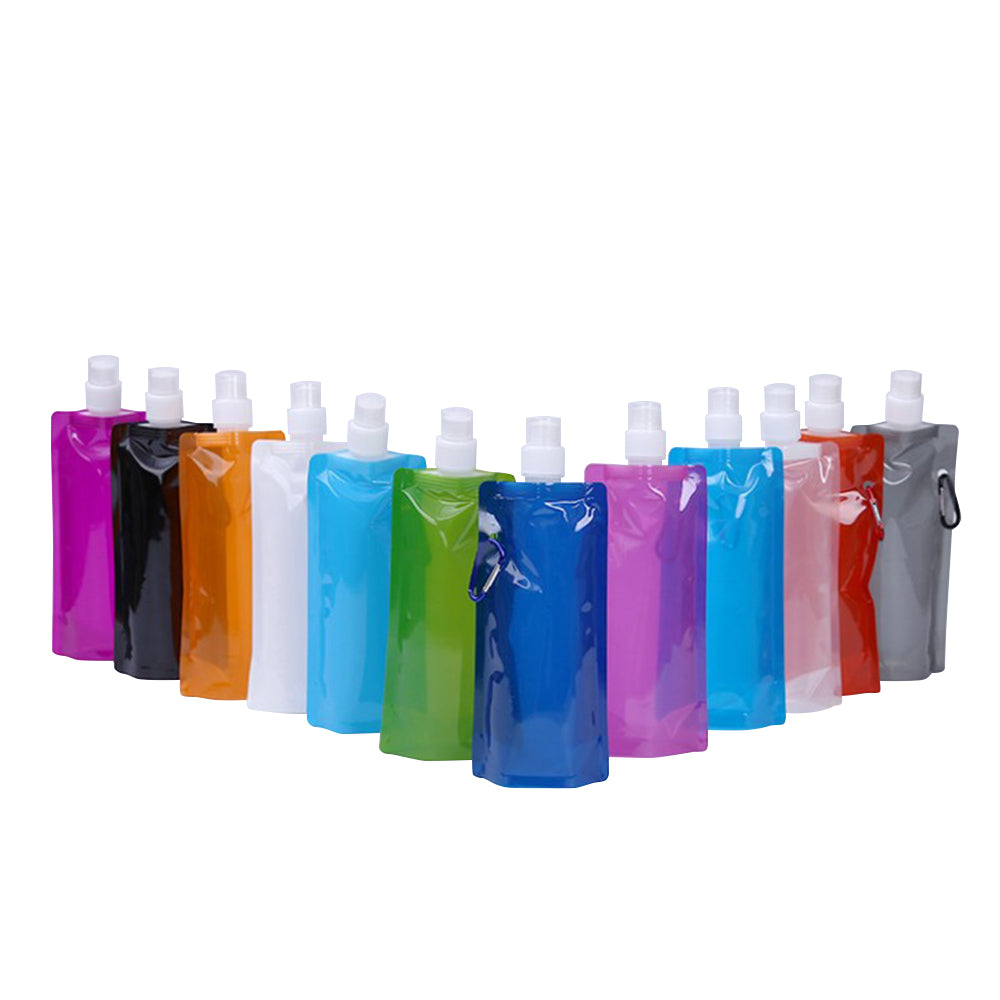 Bouteille d'eau de sport pliable 