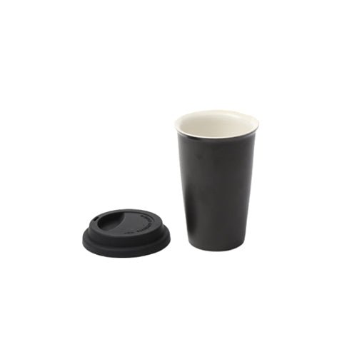 12oz Ceramic Travel Mug With Lid - Yorkn Inc✅