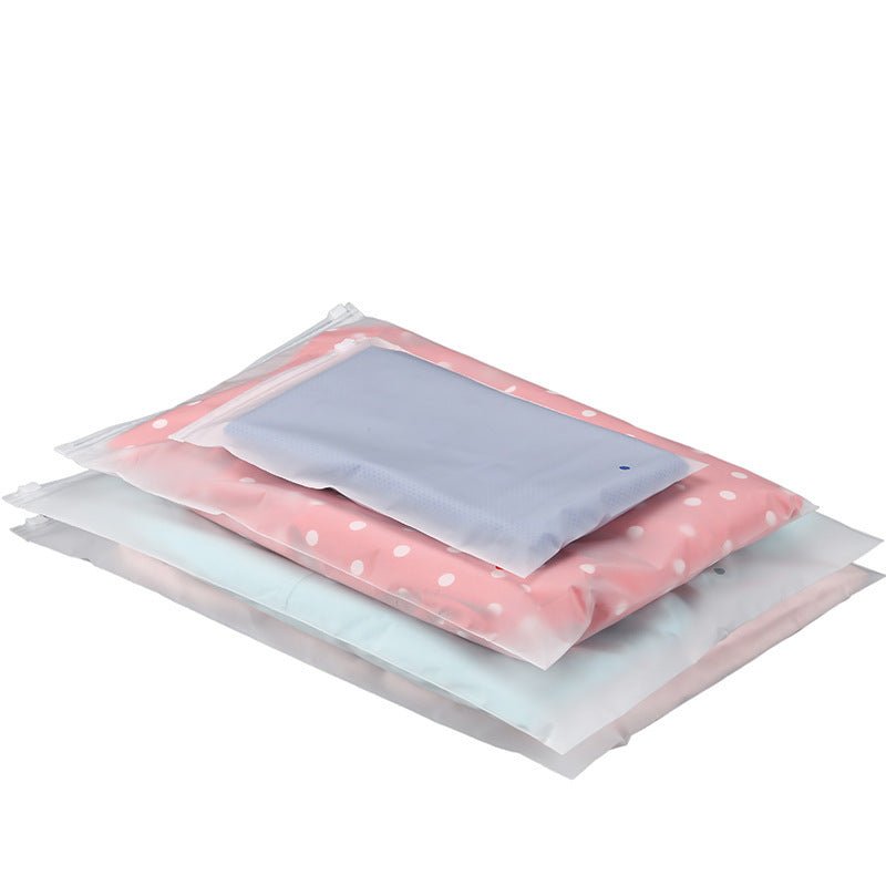 13.8 And 9.8 Inch Frosted Zip Lock Bag - Yorkn Inc✅