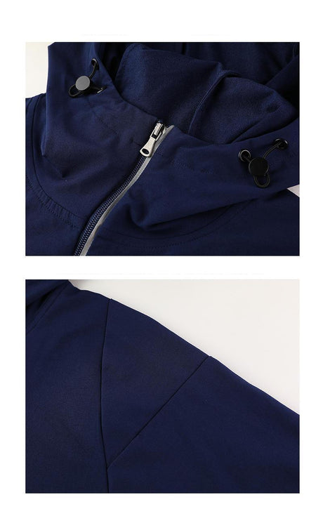 1/4 Zip Pullover Jacket With Pockets - Yorkn Inc✅