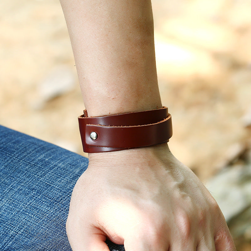 Bijoux Bracelets en Cuir 
