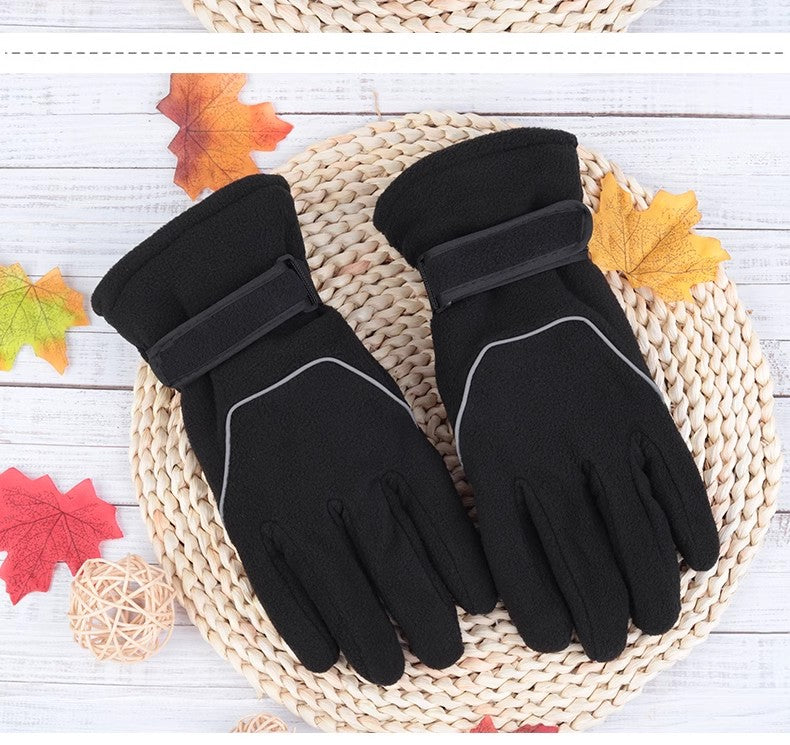 Gants de sport en polaire doux et chaud 