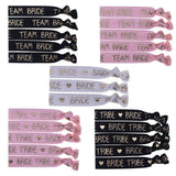 Bracelet imprimé avec serre-tête et attaches pour queue de cheval 