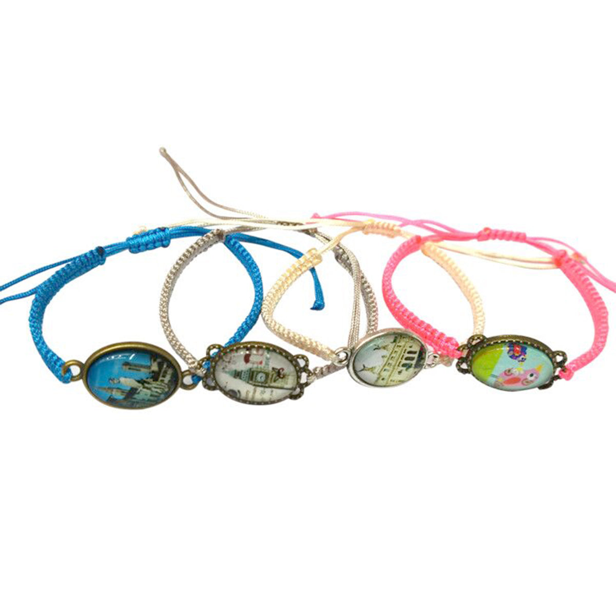 Bracelets réglables faits à la main 