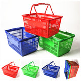 Panier en plastique pour supermarché 