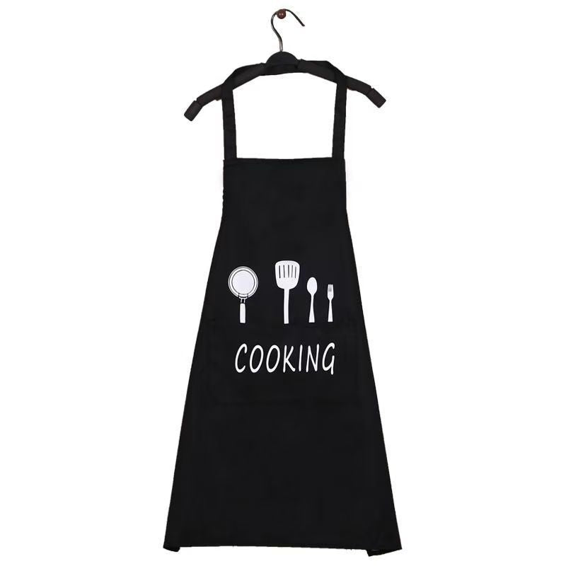 Tablier de cuisine imperméable et résistant à l'huile 