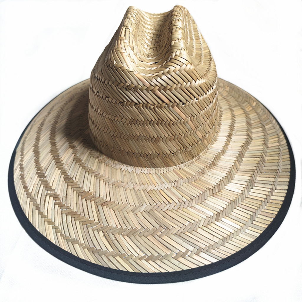 Chapeau homme en paille naturelle 