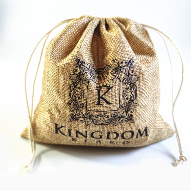 Pochettes en toile de jute de taille carrée 