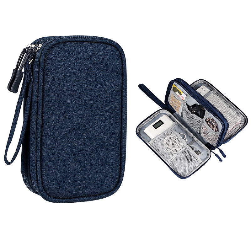 Pochette de rangement pour câbles électroniques 