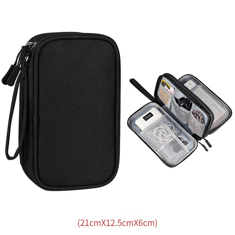 Pochette de rangement pour câbles électroniques 