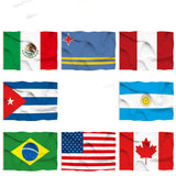 9x18 Inch National Flag Full Size Printed