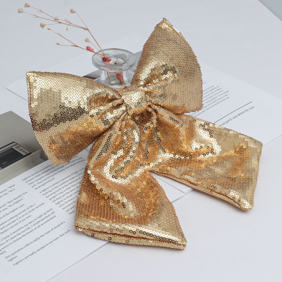 10 Inch Stretch Bow Decoration