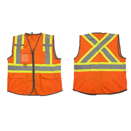 Outdoor Safety Reflective Vest 3 Pockets