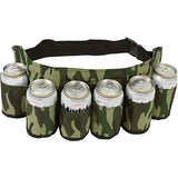 Lot de 6 ceintures porte-canettes 