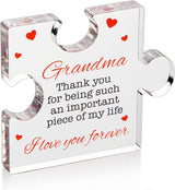 Acrylic Puzzle Decor Plaque