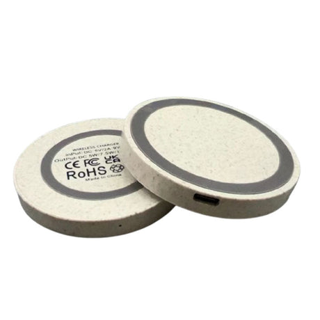 15w Wheat Straw Wireless Charger - Yorkn Inc✅
