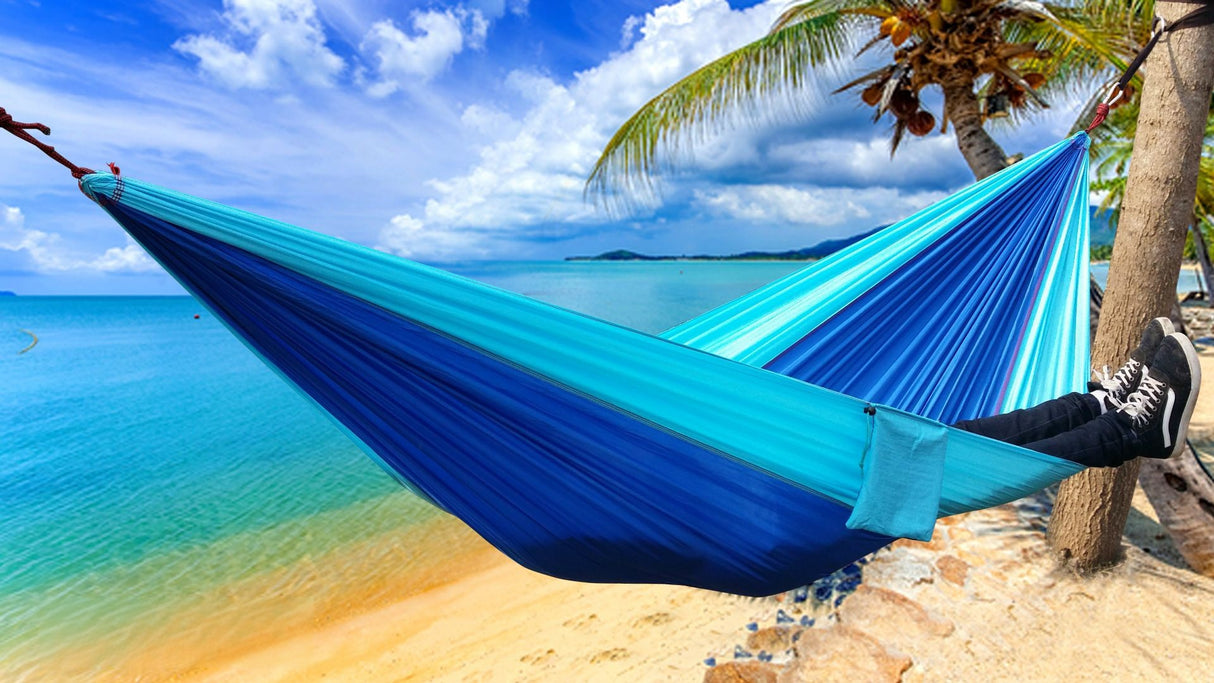 Hamac d'extérieur portable pour 2 personnes 