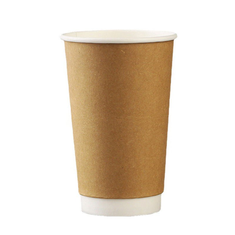 16oz Double Layer Coffee Cup With Lip - Yorkn Inc✅