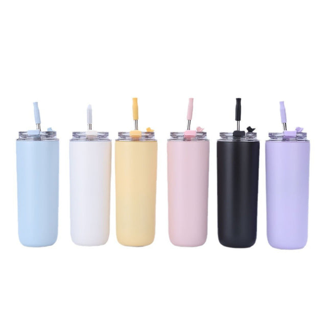 16oz Straw Insulated Bottle - Yorkn Inc✅