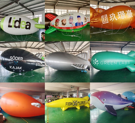 17 Feet Giant Blimp Balloon - Yorkn Inc✅