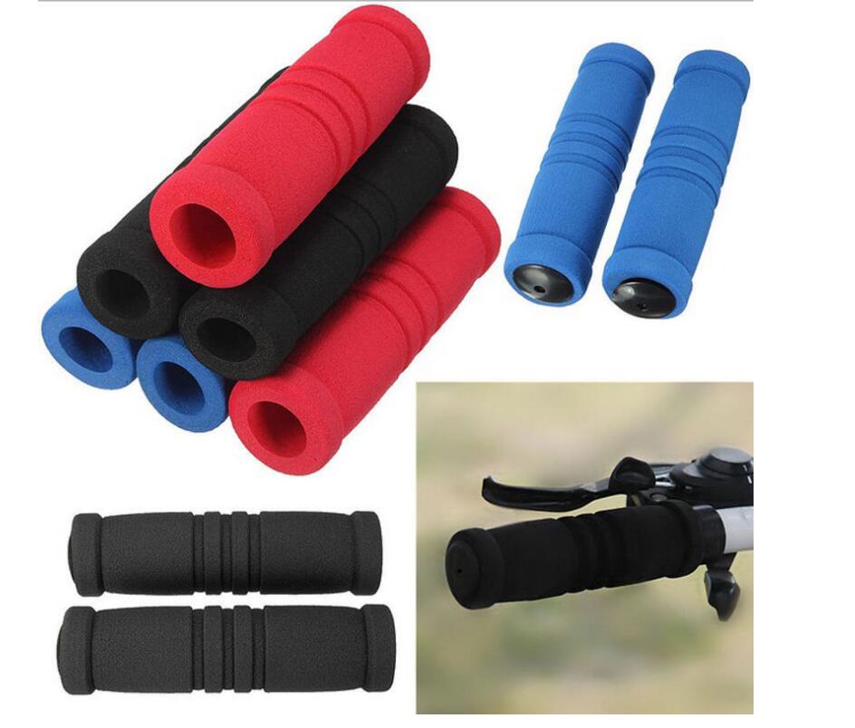 1 paire de poignées de guidon de vélo VTT en éponge souple et durable 