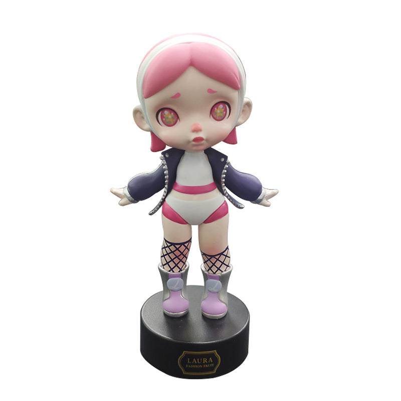 10" Plastic Cute Doll