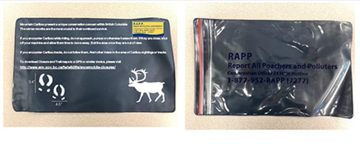 Permis de chasse imperméable 
