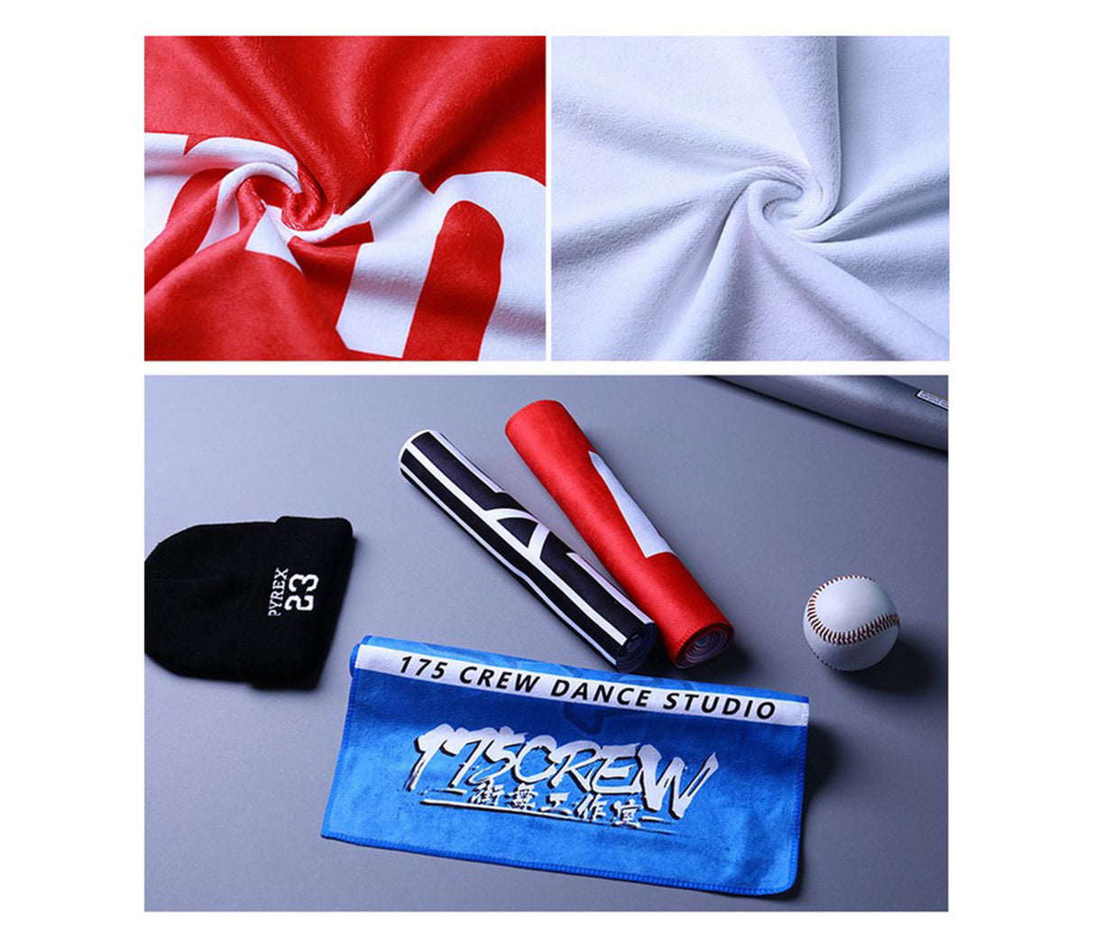 Serviette de sport en microfibre 