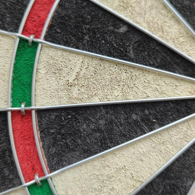 18 Inch Natural Sisal Dartboard Set With 6 Steel - tip Darts - By Boat - Yorkn Inc✅