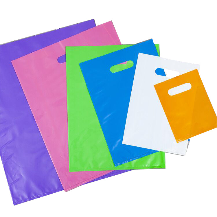 Petit sac de courses en plastique personnalisé 