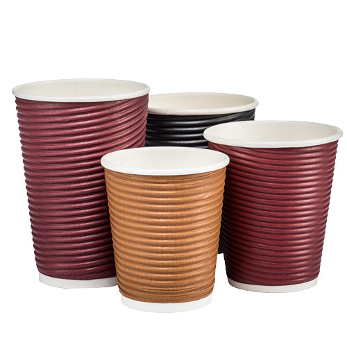 Gobelet ondulé double couche de 9 oz 