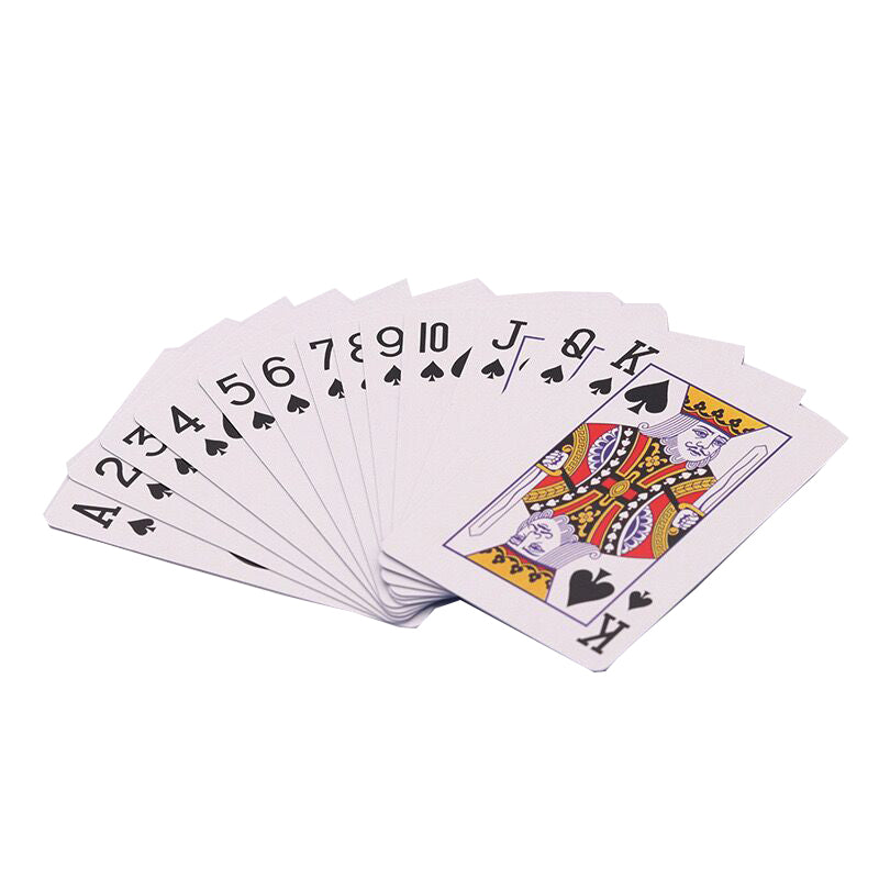 Cartes à jouer à deux jeux 