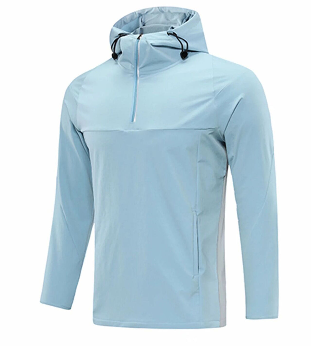 1/4 Zip Pullover Jacket With Pockets