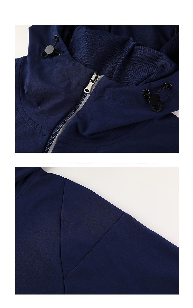 1/4 Zip Pullover Jacket With Pockets