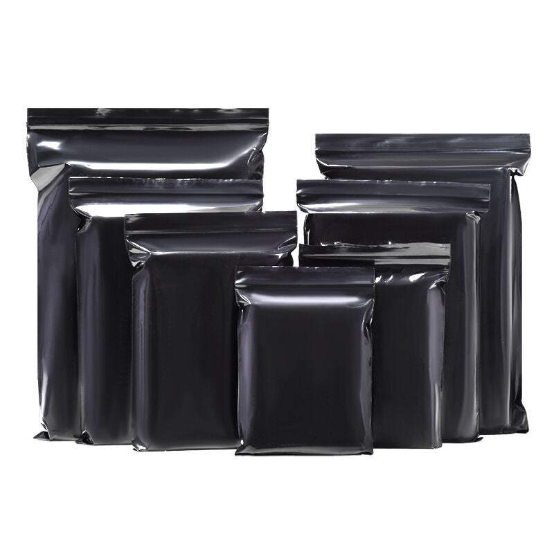 Sac noir auto-scellant - 6 x 9 po 